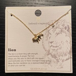 Lion necklace. Brand new! 🦁